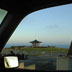 Korean Monument in San Pedro at dusk
